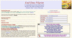 Desktop Screenshot of endtimepilgrim.org